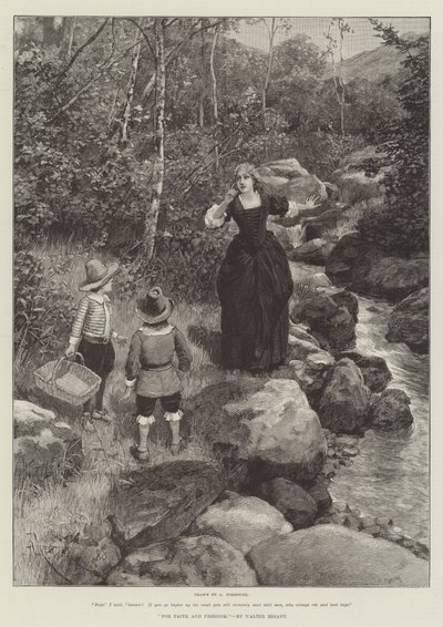 For Faith and Freedom, by Walter Besant by Amedee Forestier